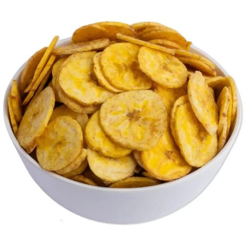 Salty Banana Chips, Color : Yellow, Packaging Size : 5-25kg
