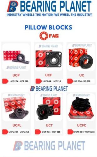 Steel FAG Pillow Blocks, Color : Silver, Black