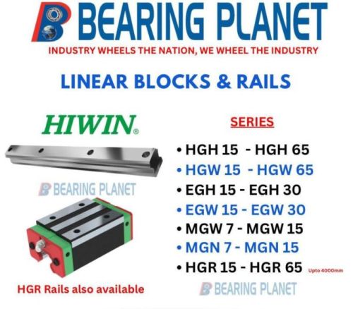 Hiwin Linear Guideways, Packaging Type : Box for Industrial