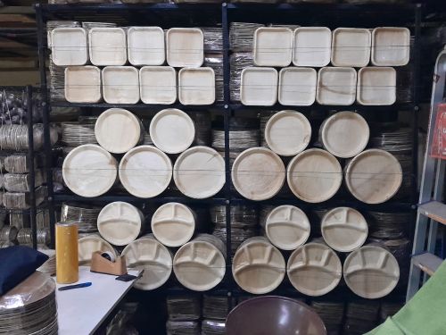 Areca Leaf Plate 10 Inches, Packaging Type : Pack Of 25