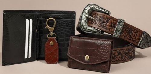 Leather Accessories, Color : Dark Brown, Gender : Men