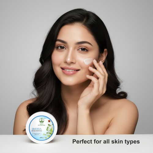 Just Ayurveda Olessa Oil Free Moisturizer, Packaging Type : Jar