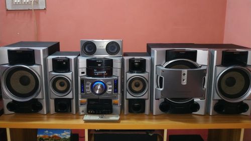 Electric Sony 1000watt Music System, Color : Black, Grey