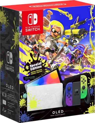 Oled Splatoon 3 Special Edition Console Nintendo Switch Video Game
