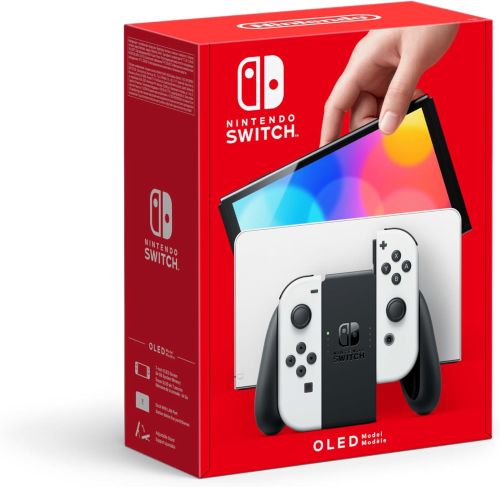 Original Nintendo Switch Oled Model White Video Games