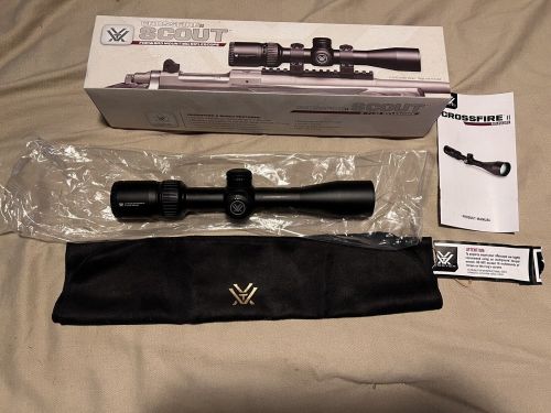 Vortex Optics Crossfire Second Focal Plane Tube Riflescope