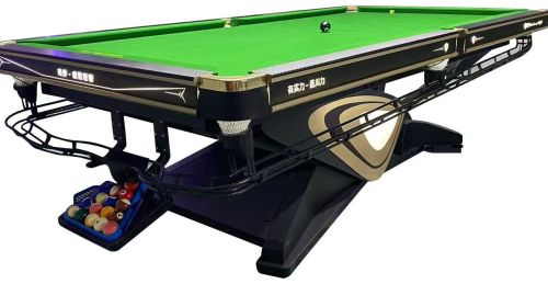 Polished Wood High Quality 9ft Pool Tables Common for Playing Snookers