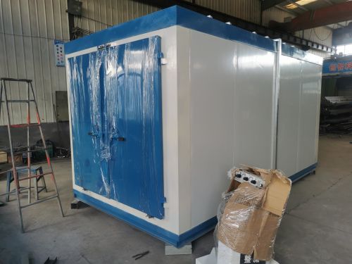 Aluminum Powder Coating Machine Curing Oven, Color : Silver