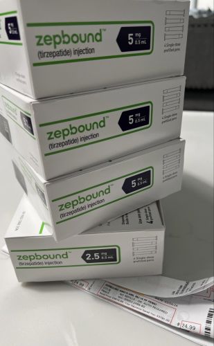 Zepbound Tirzepatide Injection, Packaging Type : Boxes