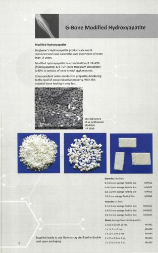 G Bone Modified Hydroxyapatite With Btcp
