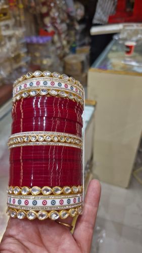 Bridal Chura, Color : Red Standard Wedding