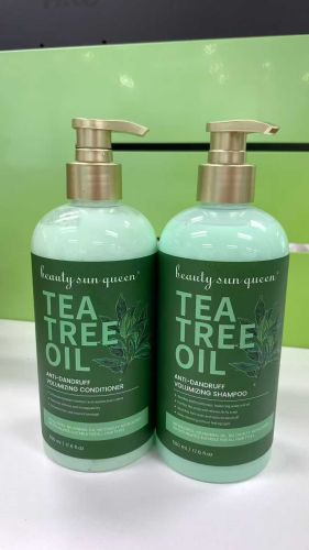 Tea Tree Hair Oil, Color : Green, Form : Liquid