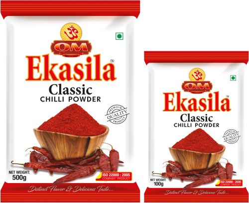 Om Ekasila Classic Red Chilli Powder 500 Gram