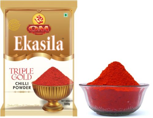 Om Ekasila Triple Gold Chilli Powder 100 Gram