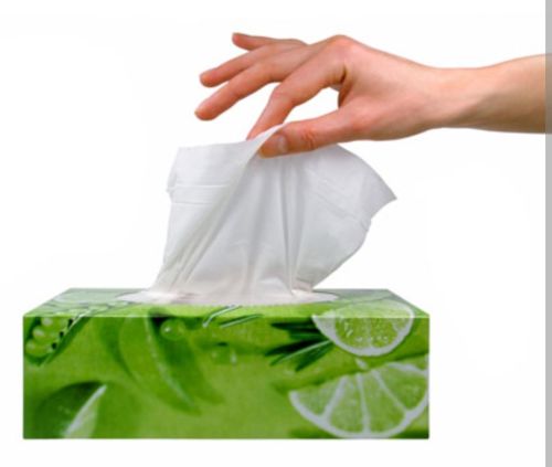 Tissues, Color : White, Packaging Type : Paper Box