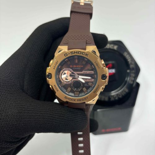 Casio G-Shock Gold Brown Dial Rubber Strap