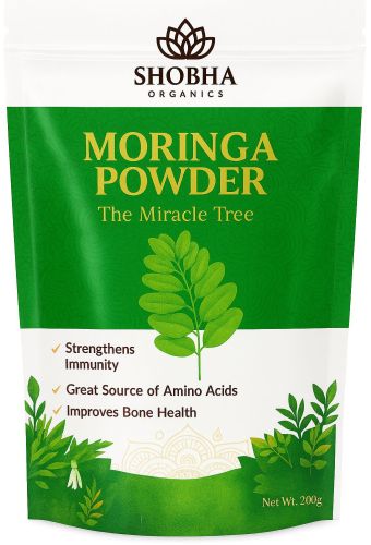 Organic Moringa Powder, Color : Green for Nutritional Supplement
