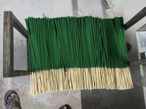 Raw Agarbatti Sticks, Color : Green, Length : 8-10 Inches