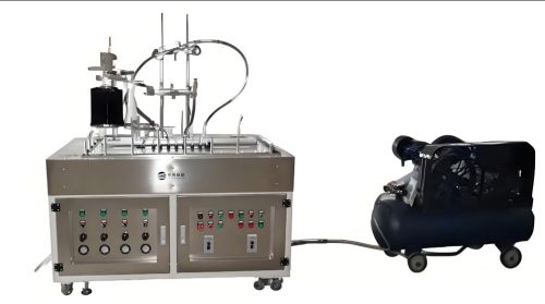 Circularly Rotating Spray Painting Machine for Crafts Round