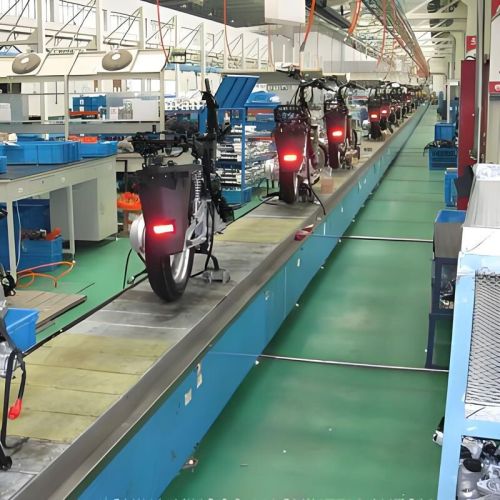 Top-tier Customizable semi-automatic Motorcycle Assembly Line
