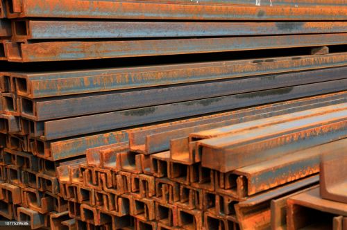 Hot Mild-steel MS Channel, Color : black