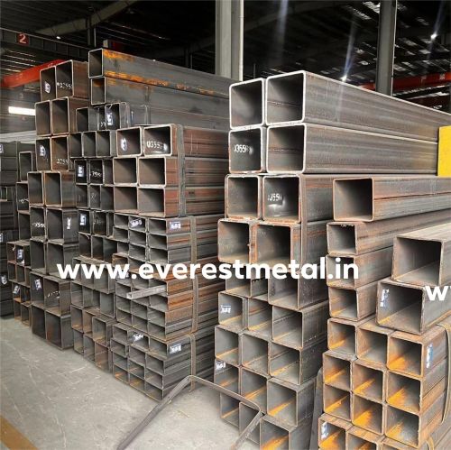 Polished MS Square Pipe, Color : Black