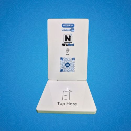 Polished Polyester Linkedin Standee