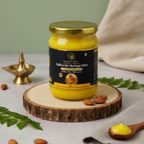 Haldiva Gir Heritage Ghee, Packaging Type : Jar, Tin