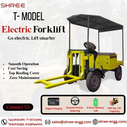 Electric Forklift, Color : Multicolor, Certification : Ce Certified