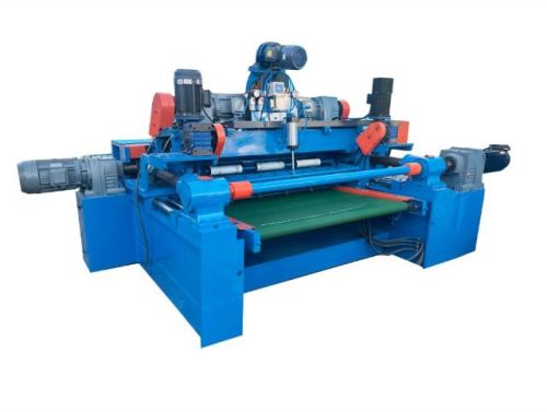 Automatic Spindleless Veneer Peeling Machine, Color : Blue