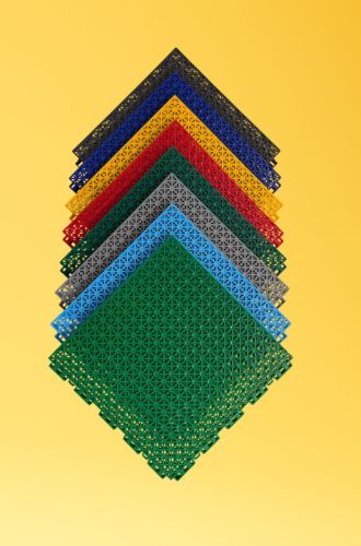 Polypropylene Copolymer Sportile Interlocking PP Tiles