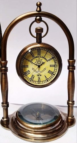 Wooden Nautical Clocks, Color : Brown, Display Type : Analog