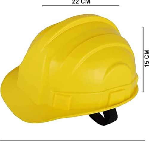 Plastic MI Safe Helmet, Color : Blue, Green, White, Yellow