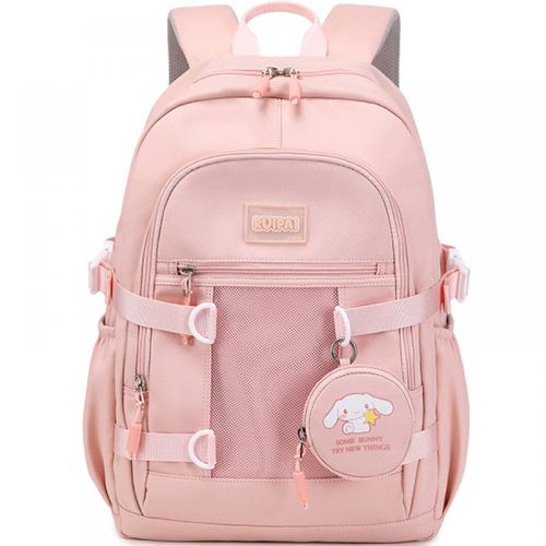 Plain Girls School Bag, Color : Pink