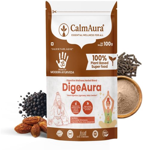 Calmaura Green Digestive Wellness Herbal Blend Powder