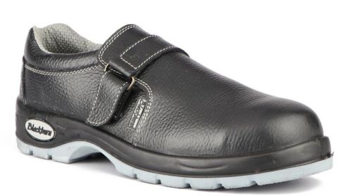 Laceless PU Double Density Leather Safety Shoe - 7651DD