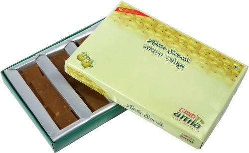 Amla Burfi, Color : Brown, Main Ingredient : Sugar, Ghee