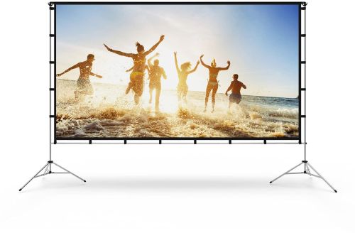 Aluminum Housing Portable Projector Screen