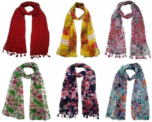 Printed Girls Fashion Stole Casual Wear