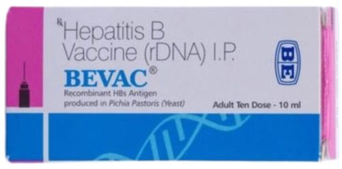 Bevac Hepatitis B Vaccine, Packaging Type : Box, Form : Liquid