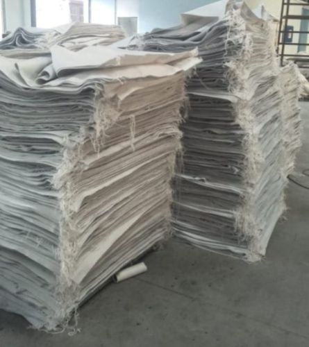 Plain Polyester Geo Bags, Color : White, Packaging Type : Bundle