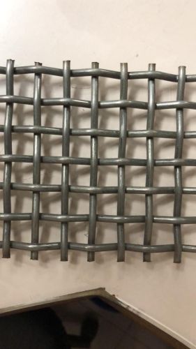 Mild Steel Woven Wire Mesh, Color : Silver, Black.