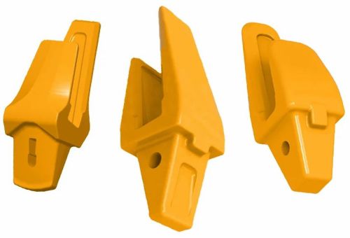 Polished Iron Jcb Bucket Teeth, Color : Yellow, Packaging Type : Box