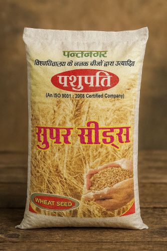 Pashupati Super Wheat Seed, Packaging Type : Sealed Bag