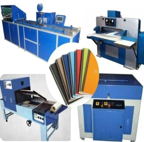 Hydraulic Notebook Making Machine, Operating Mode : Automatic