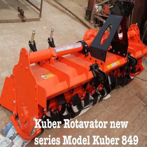 Steel 8 Feet Multi Speed Rotavator for Agricultural Purposes