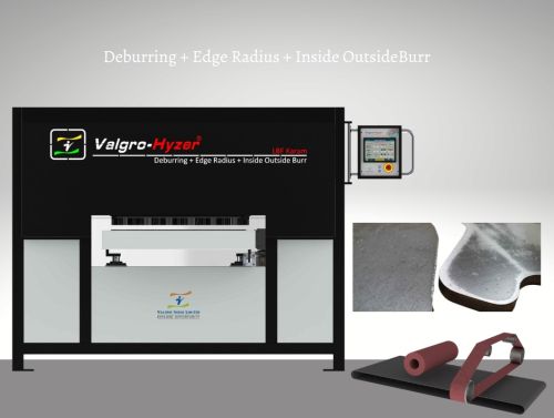 Cross Belt Sanding Duburring Edge Breaking Machine