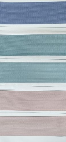 Dual Tone Flat Stretch Textile Elastic