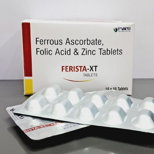 Ferrous Ascorbate, Folic Acid And Zinc Tablets