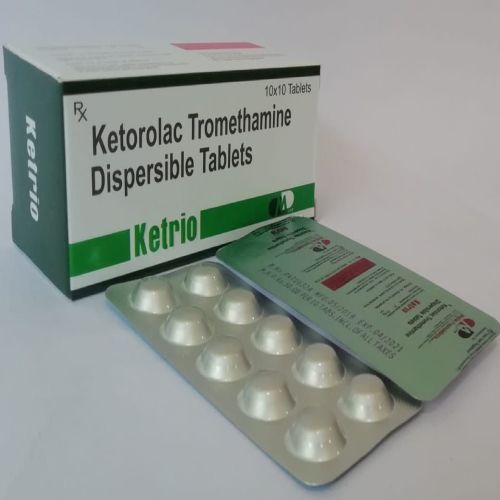 Ketorolac Tromethamine Dispersible Tablets, Brand Name : Ketrio